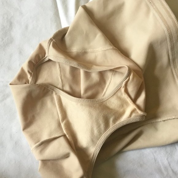 Maidenform High Waist Tummy Control Nude Brief-Sz L - Picture 5 of 8